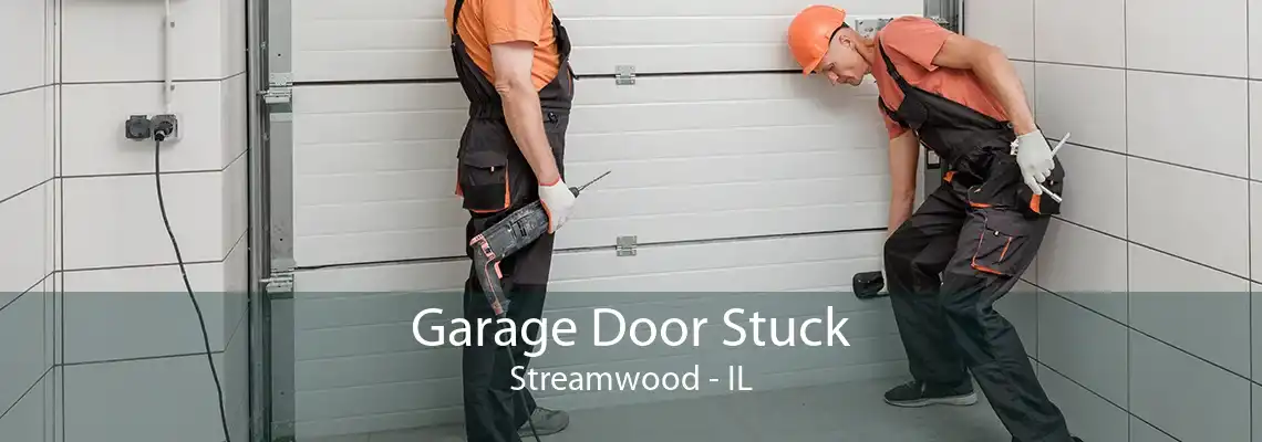 Garage Door Stuck Streamwood - IL