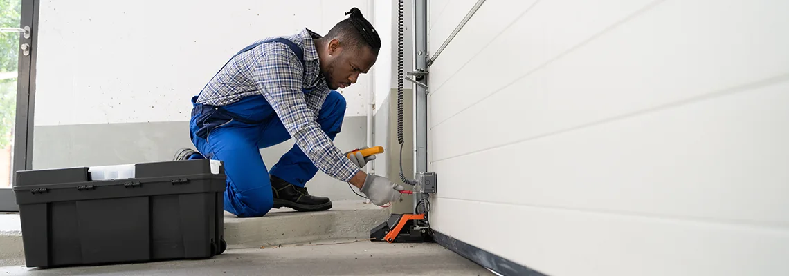 Garage Door Track Repair in Streamwood, IL