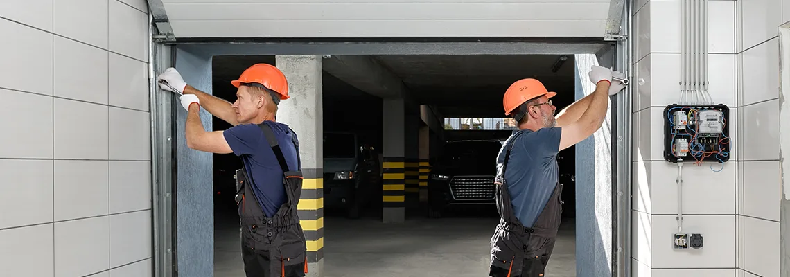 Wooden Garage Door Frame Repair in Streamwood, Illinois